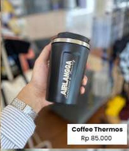Coffee Thermos Mug Flip