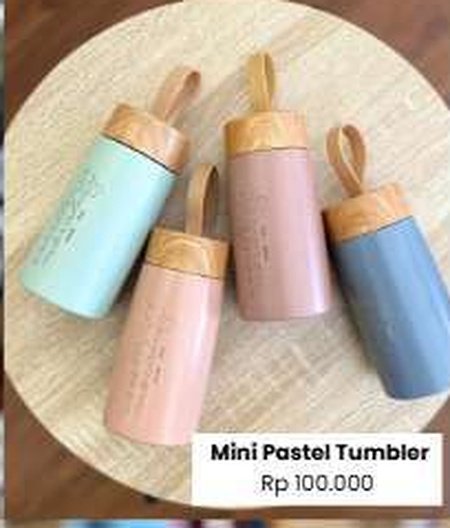 Mini Pastel Tumbler with Strap