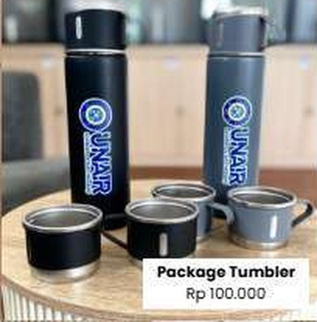 Package Tumbler Gift Set (Thermos + Cangkir)