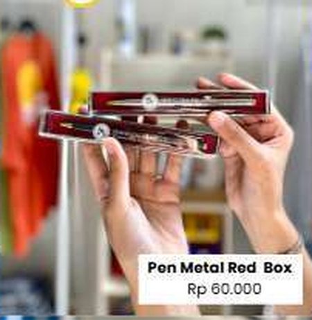 Pen Metal Red Box Eksklusif