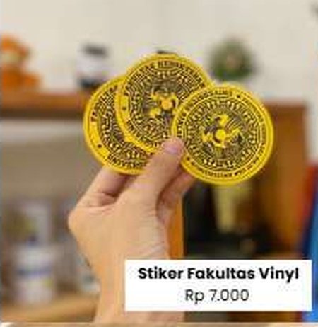 Stiker Fakultas Vinyl UNAIR