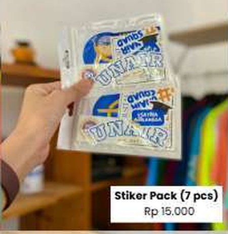Stiker Pack UNAIR Squad (7 pcs)