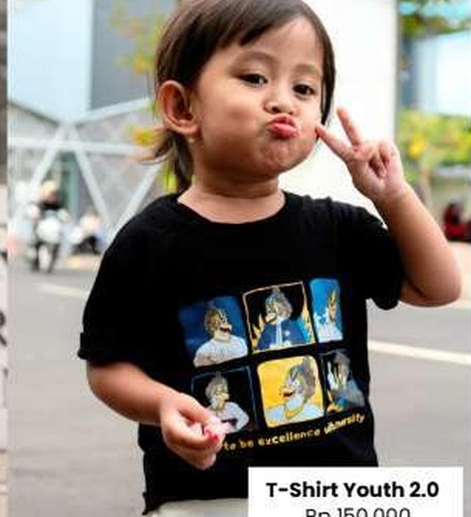 T-Shirt Youth 2.0 (Kaos Anak UNAIR)
